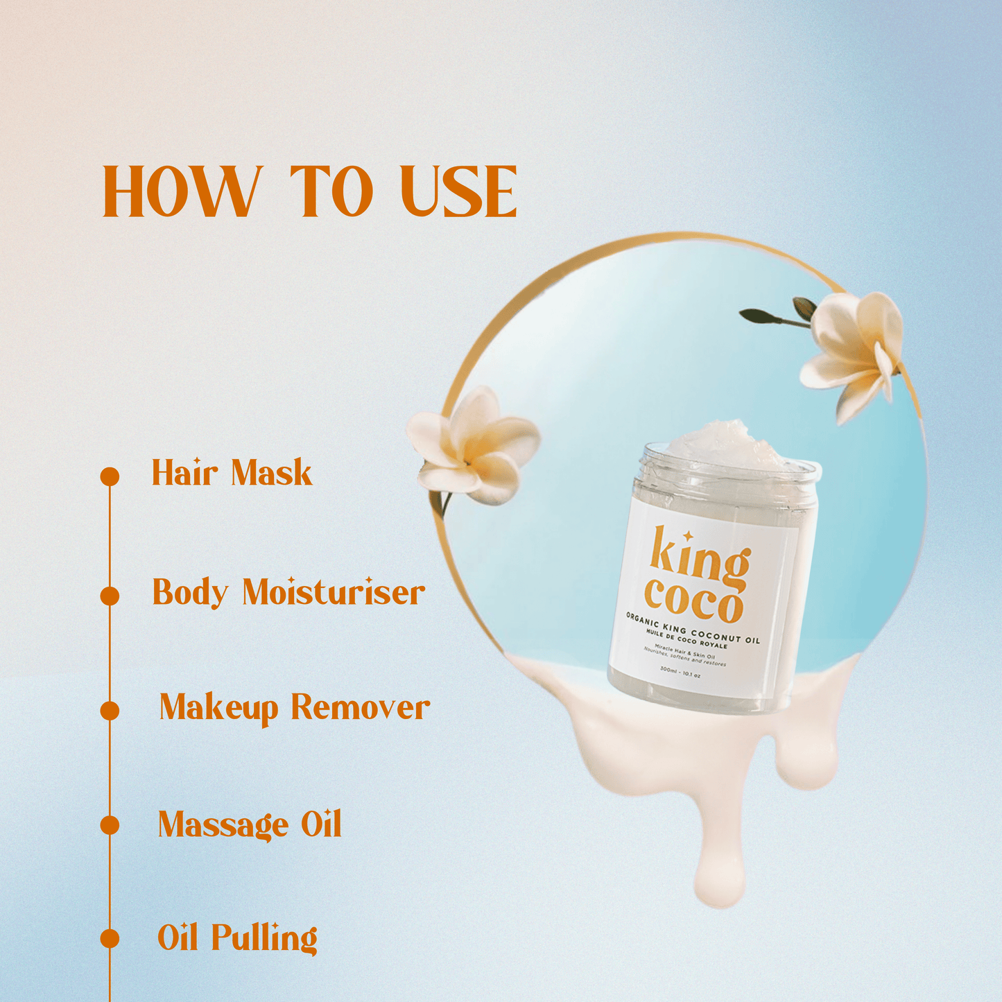 Organic King Coconut Oil - 300 ml