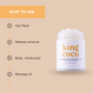 King coconut oil jar